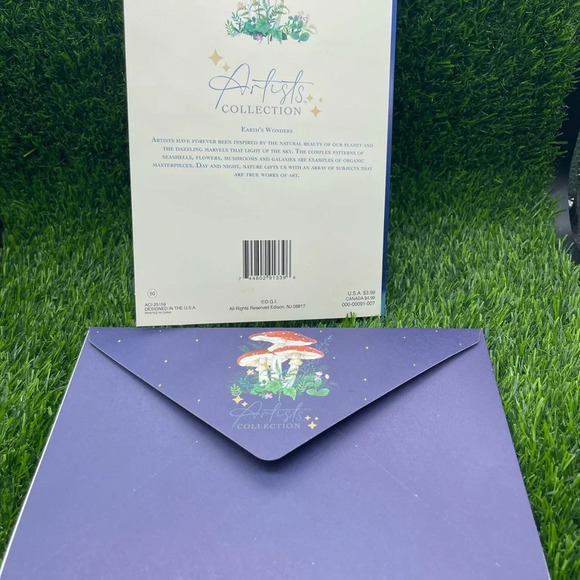 Unique Deluxe Mushroom Stationery Set in Keepsake Gift Box, New, Limited π π - Picture 13 of 16